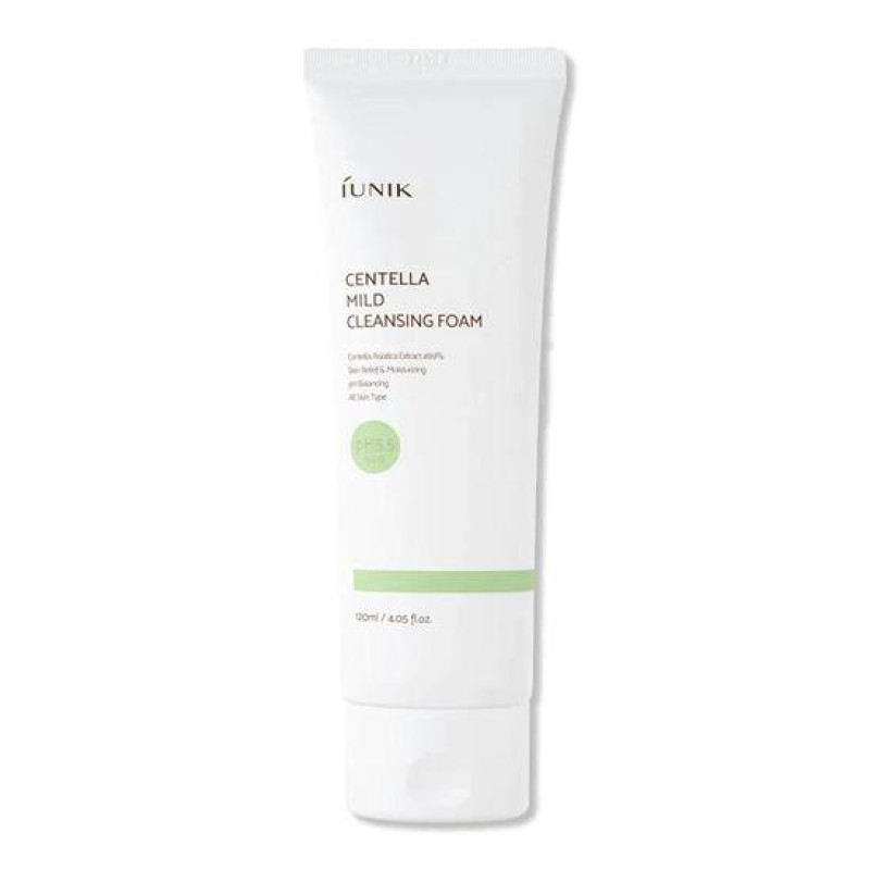 Iunik Centella Mild Cleansing Foam  120 ml Best Price In Bangladesh