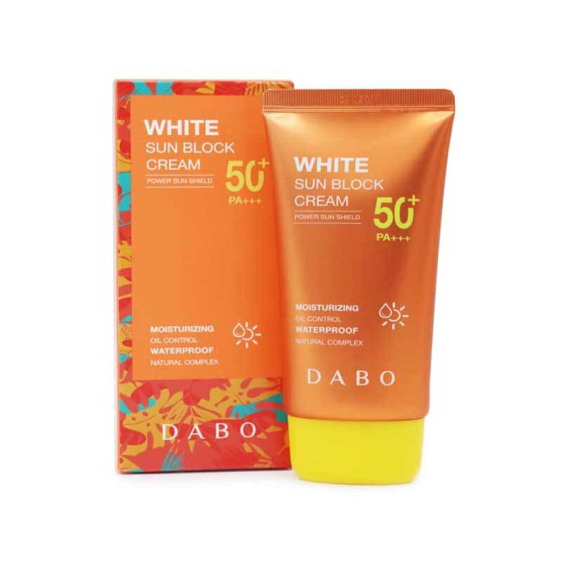 DABO White Sunblock Cream Power Sun Shield 50+ PA+++ 70ml Best Price In Bangladesh