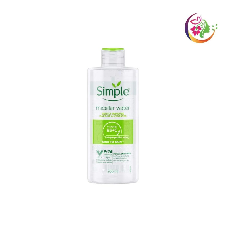 simple Kind To Skin Micellar Cleansing Water (200ml)