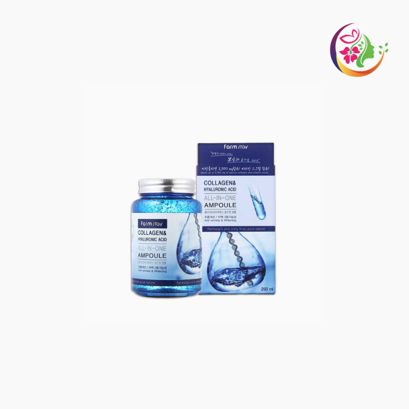 FarmStay Collagen Hyaluronic Acid All-In-One Ampoule  250ml