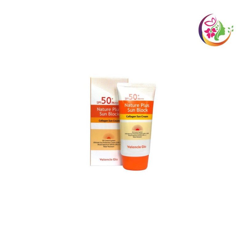 Valencia Gio Nature Plus Sun Block Collagen Sun Cream SPF 50+ 70ml